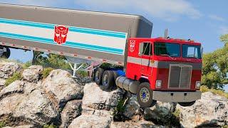 Cars vs Cliff Roads #71 - BeamNG DRIVE | SmashChan