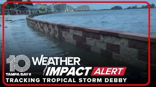 Hudson community flooded from Hurricane Debby