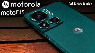 Motorola Moto E15 5G FIRST LOOK! — 2025 Trailer and Introduction!