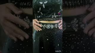 Black Worked-on Skirt Belt from Keya Designer Hub ️