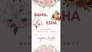 SAVE THE DATER FOR WEDDING CERMONY 1st MARCH 2025 NAVGHAR HITENMALIVLOGS #invitation  #viralvideo