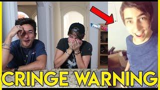 REACTING TO OUR FIRST MUSICAL.LYS!! **CRINGE WARNING** | Colby Brock