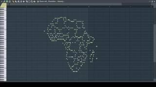 Musical Map of Africa (Midi Art)