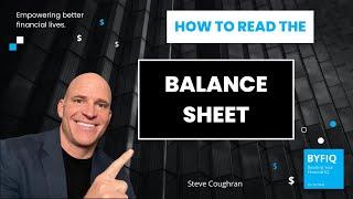 How to Read a Balance Sheet