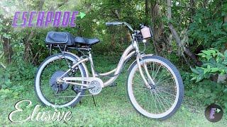 1000w Step Through Cruiser E-Bike | 2022 Escapade Elusive | Escapade Electric Bicycles