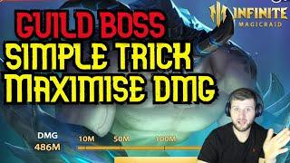 Improving Guild Boss Damage Utilise Katherine!  - Infinite Magicraid