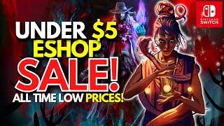 NEW Nintendo Switch ESHOP SALE! The BEST Eshop DEALS Under $5! UNBELIEVABLE Prices!