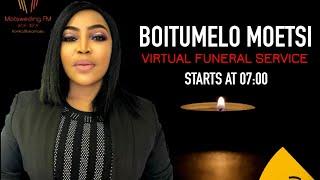 Funeral Service Of The Late Boitumelo Moetsi