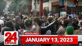 24 Oras Express: January 13, 2022 [HD]