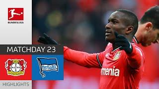 Great Performance By B04 | Bayer 04 Leverkusen - Hertha BSC 4-1 | Highlights | Bundesliga 22/23