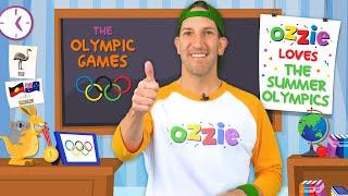 Learn About The Olympics With Ozzie | Educational Video For Kids About The Summer Games & Olympians