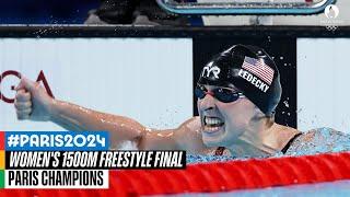 Women's 1500m freestyle Final ‍️ | Paris Champions