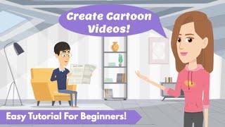 How to make cartoon video? (Easy tutorial for beginners!)