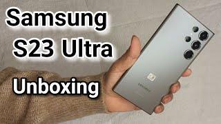 Samsung Galaxy S23 Ultra Unboxing + Accessories / Shafaq Asghar Vlogs