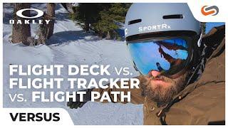 Oakley Flight Deck vs. Flight Tracker vs. Flight Path | SportRx