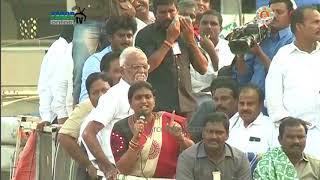 YSRCP MLA RK Roja Speech at Public Meeting held at Vadamalapeta in Nagari Constituency