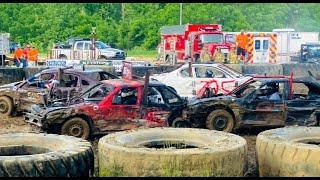 Limited Weld Compacts Demolition Derby Westmoreland County June 1st, 2024 Destruction Production