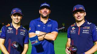 Max and Checo Play A Round of Golf Against TaylorMade ️