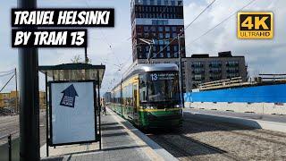 Travel in Helsinki by TRAM 13: New Tram Line in Helsinki!