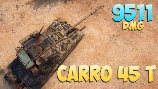 Carro 45 t - 6 Kills 9.5K DMG - Unfair! - World Of Tanks