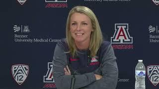 Arizona Softball Media Day - Coach Caitlin Lowe