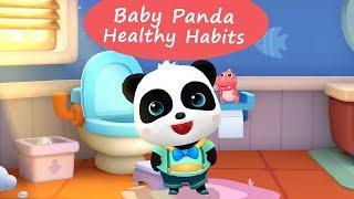 Baby Panda Healthy Habits - Let's Learn Good Hygiene Habits With Kiki! | BabyBus Games