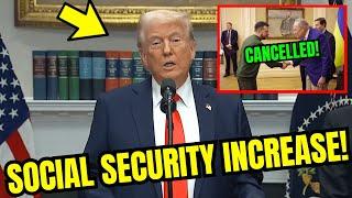 BREAKING: Higher Social Security payments! Trump announces $100B investment