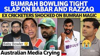 Bumrah Tight Slap On A.Razzaq & Babar | Ex Cricketers SHOCKED On Bumrah HEROIC Spel & Ind Comeback