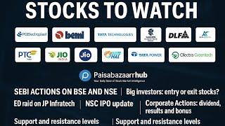 BSE, BEML, PTC, Mazagon Dock, Navin Fluorine and hal share latest news | Today's news | NSE ipo