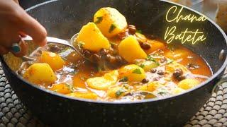 CHANA BATETA EAST AFRICAN STYLE!! CHICKPEAS AND POTATO IN COCONUT MILK | MUMS TANZANIA STYLE RECIPE