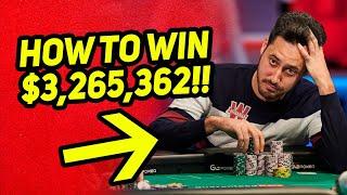 Spanish Pro Adrian Mateos Crushes Opponents at $250,000 World Series of Poker Final Table