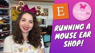 Behind the Scenes of My Etsy Mouse Ear Shop | Confectionear Shop