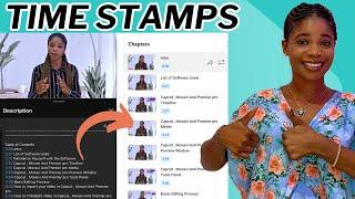 How To Add Timestamps On YouTube Videos | Phone & Computer Tutorial