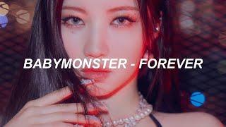 BABYMONSTER - ‘FOREVER’ Easy Lyrics