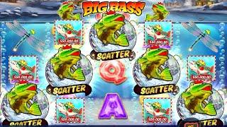 BIG BASS CHRISTMAS BASH HOLIDAY GAME EPIC GAMEPLAY NON STOP BONUS BUY ONLINE CASINO SLOT