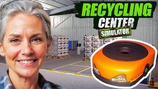 ЭТОТ МАЛЕНЬКИЙ РАБОТНИК ПРЕОБРАЗИЛ МОЙ СКЛАД! - RECYCLING CENTER SIMULATOR # 8