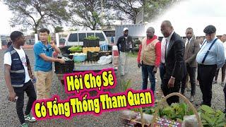 Chuẩn bị nông sản giới thiệu Tổng Thống Angola||2Q Vlogs Cuộc Sống Châu Phi