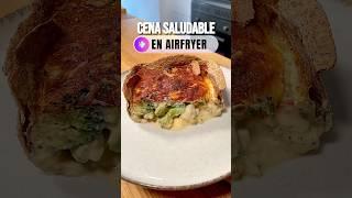 CENA EN AIRFRYER SALUDABLE #receta #freidoradeaire #recetas