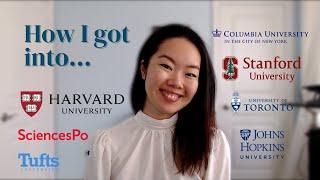 How I got into Stanford, Harvard, Columbia & more for grad school!