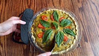 Chickpea Tofu Quiche Recipe