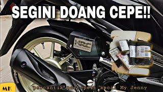 Modifikasi motor Beat | Ganti parts yang kecil-kecil biar makin proper