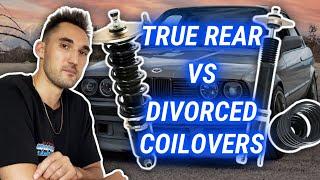 Divorced VS True Rear Coilovers: Which Should You Get?