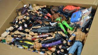 MASSIVE BOX FULL OF WWE FIGURES!