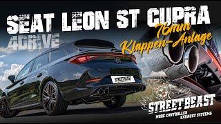 STREETBEAST by Friedrich Motorsport  -  Seat Leon (KL) ST Cupra 4Drive 76mm Klappenanlage