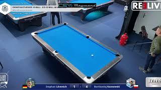 Stephan Lövenich vs Bartlomiej Kaznowski Dienstagsturnier Billardfreunde Bremen 10-Ball 19.11.2024