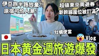 日本黃金週太可怕【三日超值JR東京廣域周遊券】伊豆旅半路放棄？原宿人潮擠爆！人氣田宮汽車模型旗艦店｜日本旅遊﹒東京Vlog｜Kodootv