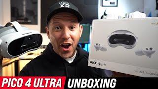 PICO 4 Ultra UNBOXING: Is This A GOOD Mixed Reality Headset?