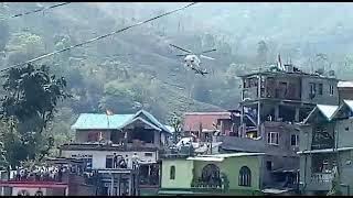 Bijanbari helicopter landing havoc | Darjeeling