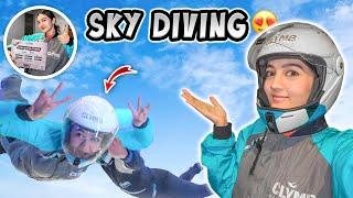 MERI LIFE KI FIRST SKYDIVE  | Helmet Mai Sar Phans Gya  | RabiaFaisal Vlogs ️ | Sistrology