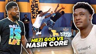 The Hezi God vs Nasir Core 1v1!! The Clash of BIG GUARDS!